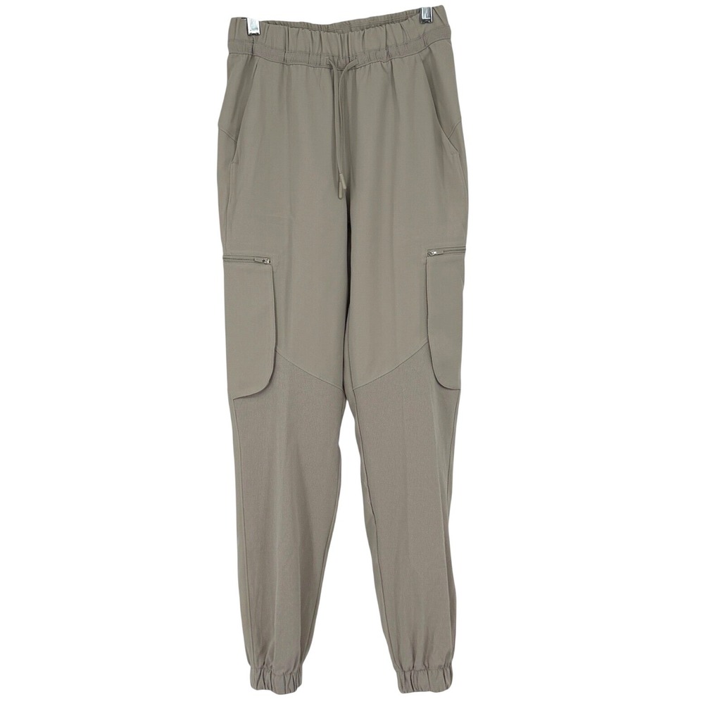 Lululemon All‎ Yours Cargo Jogger Women's 2 Sand Beige Lightweight Pants